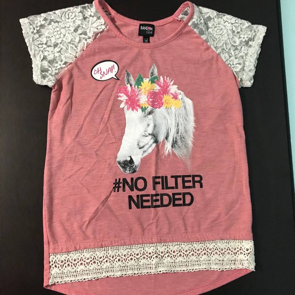 Unicorn Snap Filter Shirt